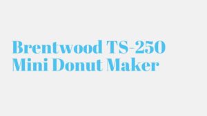 Read more about the article Brentwood TS-250 Mini Donut Maker